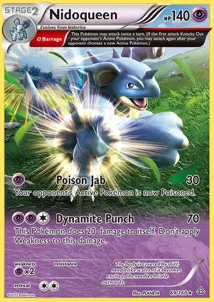 Nidoqueen 69/160 Primal Clash