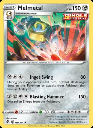 Melmetal 189/264 Fusion Strike