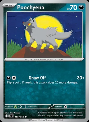 Poochyena 105/162 Temporal Forces