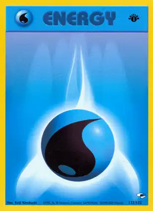 Water Energy 132/132 Gym Heroes 1st Edition