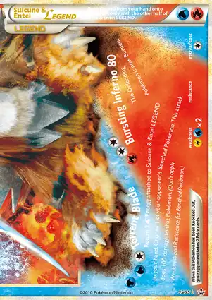 Suicune & Entei LEGEND 95/95 Unleashed