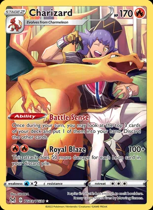 Charizard TG03/TG30 Lost Origin