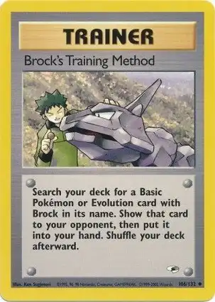 Brock's Training Method 106/132 Gym Heroes