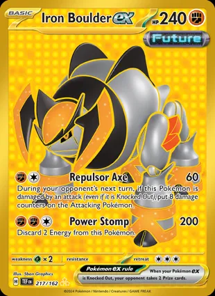 Iron Boulder ex 217/162 Temporal Forces