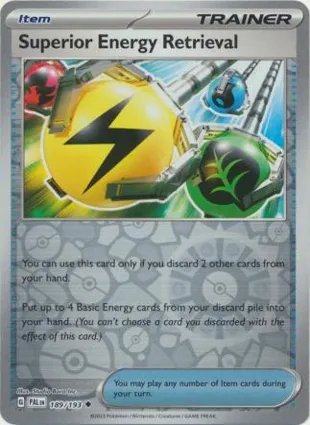 Superior Energy Retrieval 189/193 Paldea Evolved