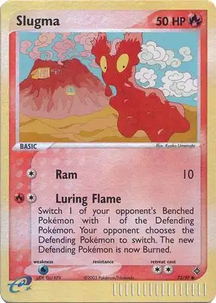 Slugma 72/97 EX Dragon