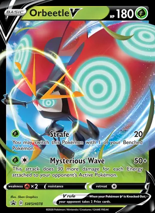 Orbeetle V SWSH078 Sword & Shield Promos
