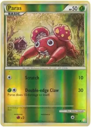 Paras 76/123 HeartGold & SoulSilver