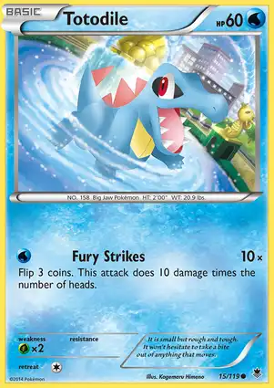Totodile 15/119 Phantom Forces
