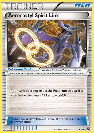 Aerodactyl Spirit Link XY99 XY Promos