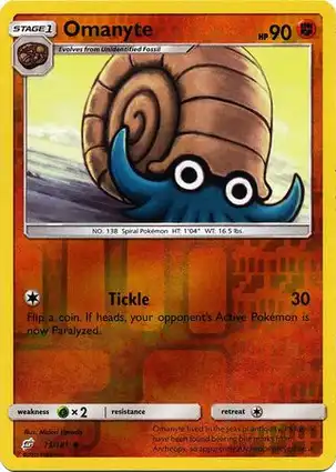 Omanyte 75/181 Team Up
