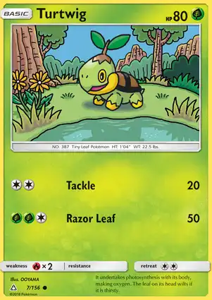 Turtwig 7/156 Ultra Prism