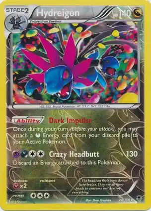 Hydreigon 74/119 Phantom Forces