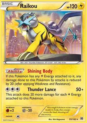 Raikou 55/162 BREAKthrough