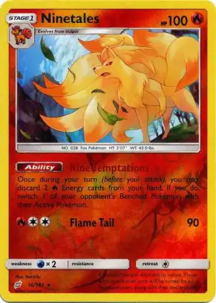 Ninetales 16/181 Team Up