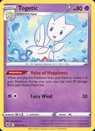 Togetic 056/189 Astral Radiance