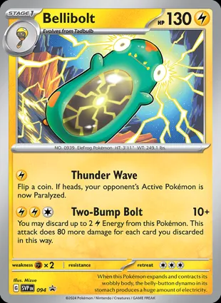 Bellibolt 094 Scarlet & Violet Promos
