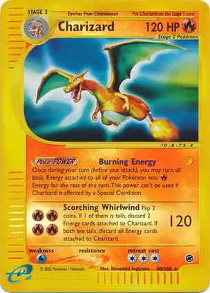 Charizard 40/165 Expedition Base Set
