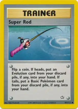 Super Rod 103/111 Neo Genesis