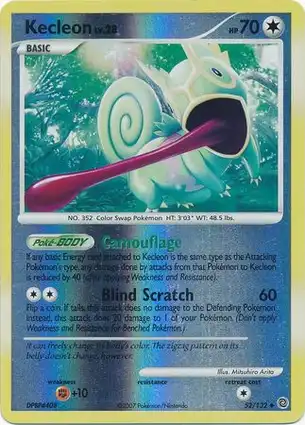 Kecleon 52/132 Secret Wonders