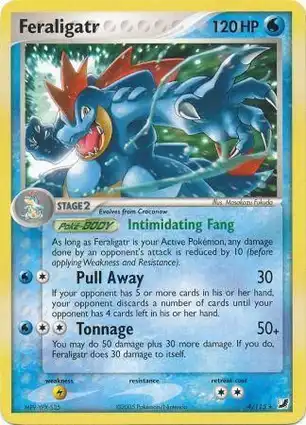 Feraligatr 4/115 EX Unseen Forces