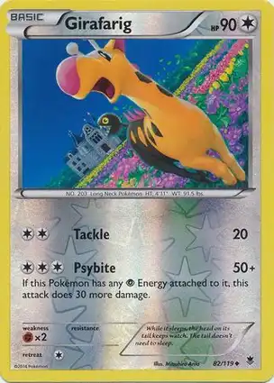 Girafarig 82/119 Phantom Forces
