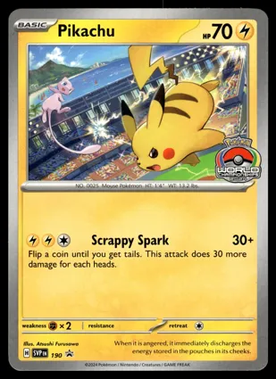 Pikachu 190 Scarlet & Violet Promos