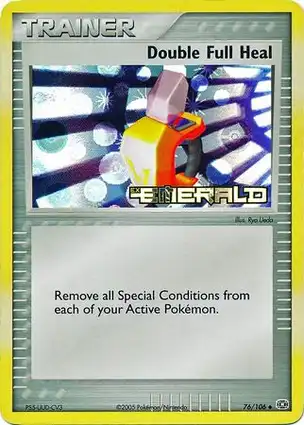 Double Full Heal 76/106 EX Emerald