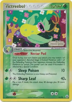 Victreebel 13/92 EX Legend Maker
