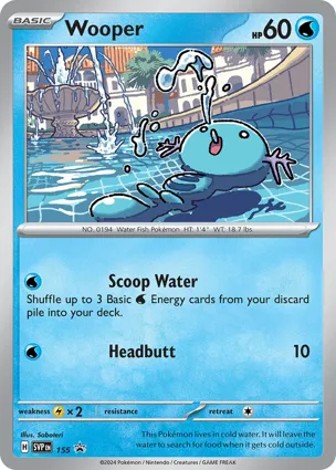 Wooper 155 Scarlet & Violet Promos