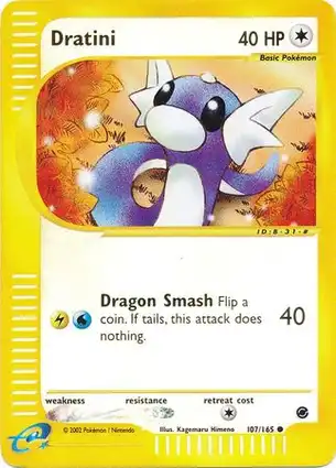 Dratini 107/165 Expedition Base Set