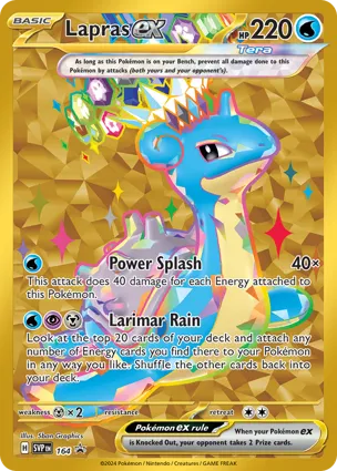 Lapras ex 164 Scarlet & Violet Promos
