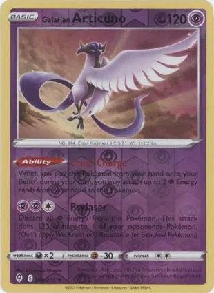 Galarian Articuno 063/203 Evolving Skies