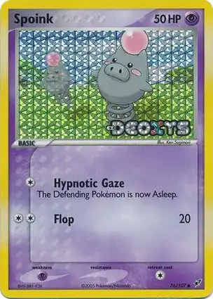 Spoink 76/107 EX Deoxys