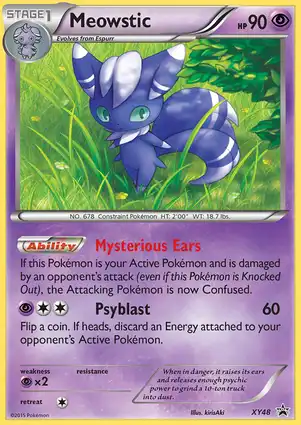 Meowstic XY48 XY Promos