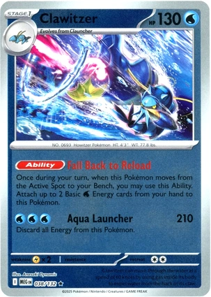 Clawitzer 038/132 Mega Evolution