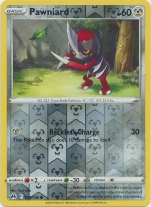 Pawniard 091/159 Crown Zenith