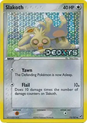 Slakoth 73/107 EX Deoxys