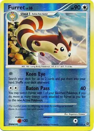 Furret 27/132 Secret Wonders