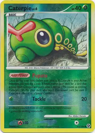 Caterpie 63/106 Great Encounters