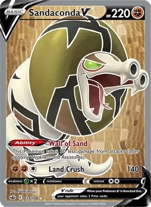 Sandaconda V 175/198 Chilling Reign