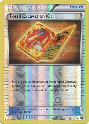 Fossil Excavation Kit 101/124 Fates Collide