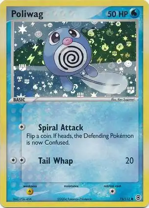 Poliwag 75/112 EX FireRed & LeafGreen