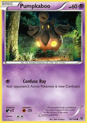 Pumpkaboo 56/146 XY