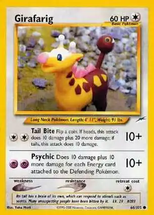 Girafarig 66/105 Neo Destiny