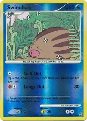 Swinub 123/146 Legends Awakened