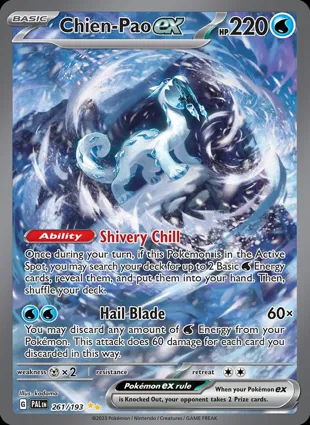 Chien-Pao ex 261/193 Paldea Evolved
