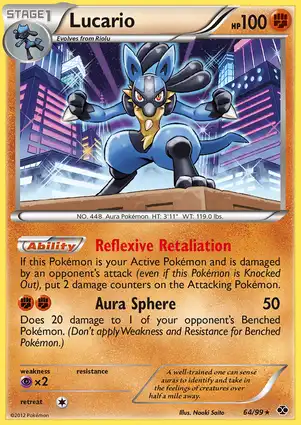 Lucario 64/99 Next Destinies