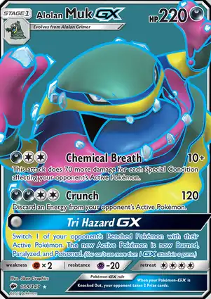 Alolan Muk-GX 138/147 Burning Shadows