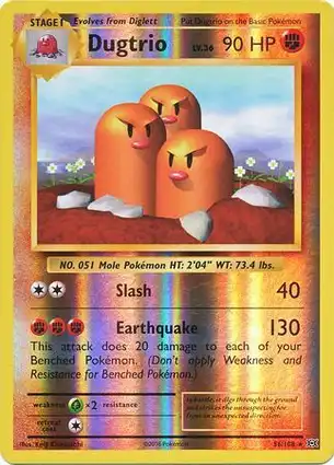 Dugtrio 56/108 Evolutions
